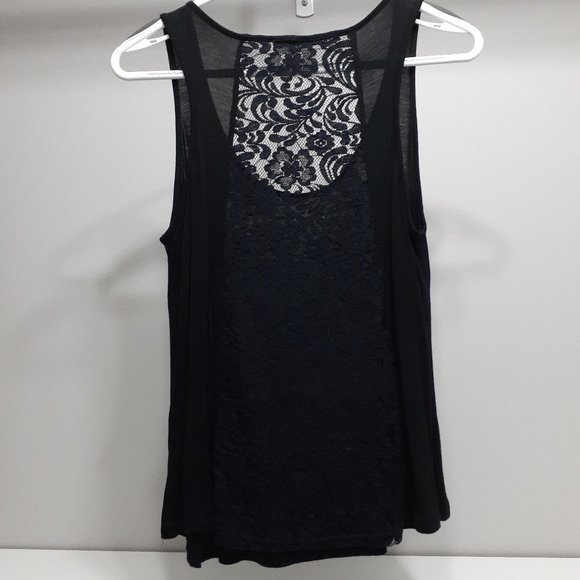 Black Sleeveless Tank Top - Picture 2 of 2